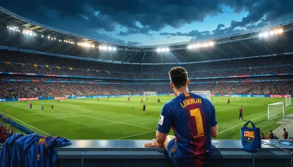 Barcelona Weighs Parting with Lewandowski Amid Declining Prominence