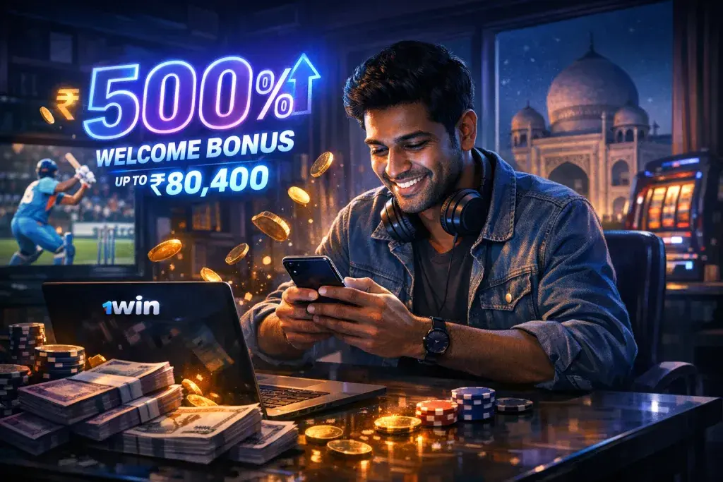 1Win Launches 500% Welcome Bonus for New Indian Users