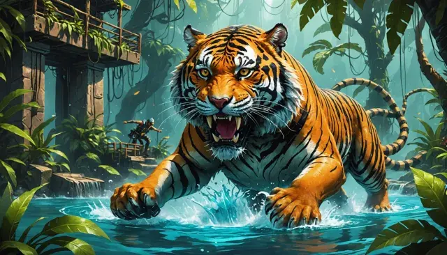 Experience Thrilling Adventure with Play Water Tiger Demo Online Now