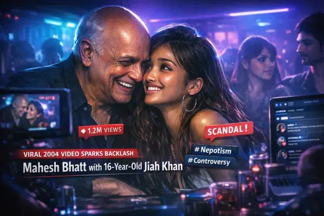Viral 2004 Video Shows Mahesh Bhatt with 16-Year-Old Jiah Khan Amid Backlash